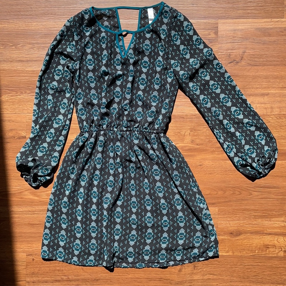 Geometric pattern dress